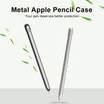 金屬霧面防滑觸控筆保護套，適用於 Apple Pencil 2，適用於 Apple Pencil 2