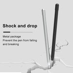 金屬霧面防滑觸控筆保護套，適用於 Apple Pencil 2，適用於 Apple Pencil 2