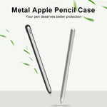 金屬霧面防滑觸控筆保護套，適用於 Apple Pencil 1，適用於 Apple Pencil 1