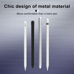 金屬霧面防滑觸控筆保護套，適用於 Apple Pencil 1，適用於 Apple Pencil 1