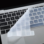 防塵矽膠筆記型電腦鍵盤保護膜，適用於 MacBook Pro 16 吋 A2141 及 Pro 13.3 吋 A2251 / A2289 / A2338 (2020)，適用於 MacBook Pro 16 吋 A2141（黑色），適用於 MacBook Pro 16 吋 A2141（白色）