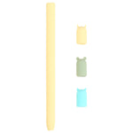 4合1卡通動物矽膠保護套，適用於 Apple Pencil 1，適用於 Apple Pencil 1