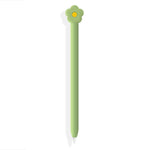 可愛卡通矽膠保護套，適用於 Apple Pencil 1（五角星粉色），適用於 Apple Pencil 1
