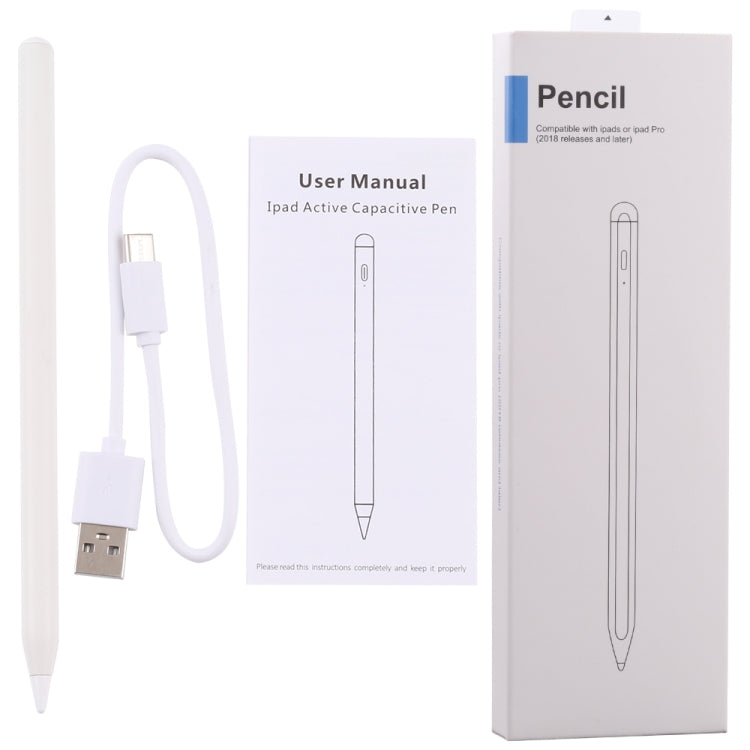 磁吸掌托拒識主動電容式觸控筆，適用於 iPad / iPad Pro（2018 及以上），適用於 iPad / iPad Pro（2018 及以上）
