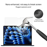適用於 MacBook Air 15.3 吋 A2941 2023 0.26mm 9H 表面硬度 防爆鋼化玻璃膜，適用於 MacBook Air 15.3 吋 A2941 2023 / Air 15 M3 2024 A3114（1片裝）