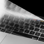 ENKAY Hat-Prince 2合1磨砂硬殼塑膠保護套 + 美國版超薄 TPU 鍵盤保護膜，適用於 2016 新款 MacBook Pro 15.4 吋帶 Touchbar (A1707)，15.4 吋帶 Touch Bar，美國版 15.4 吋帶 Touch Bar
