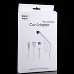 85W 20V 4.25A 5 針 T 型 MagSafe 2 車用充電器，附 1 個 USB 埠，適用於 Apple Macbook A1398 / A1424 / MC975 / MC976 / ME664 / ME665，長度：1.7m，85W 20V 4.25A