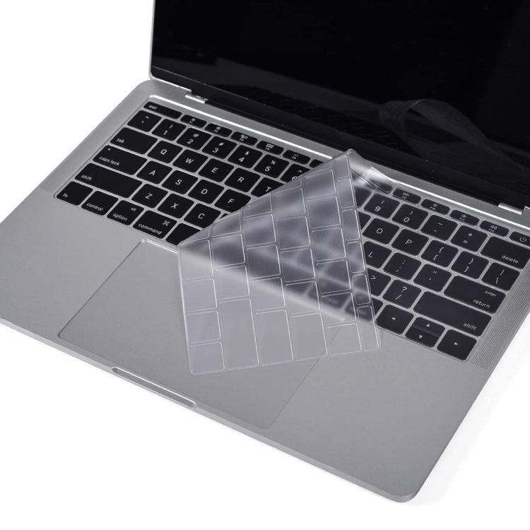 ENKAY TPU 鍵盤保護膜 適用於 2015 MacBook 12 吋 (A1534) / MacBook Pro 13.3 吋無 Touch Bar (A1708)，歐洲版，EU 版本