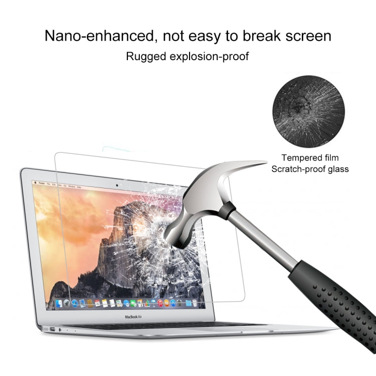 適用於 MacBook Air 11.6 吋 (A1370 / A1465) 的 9H 表面硬度高清防爆鋼化玻璃膜