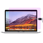 適用於帶觸控列 MacBook Pro 13.3 吋 (A1706) 的 9H 表面硬度抗藍光防爆鋼化玻璃膜