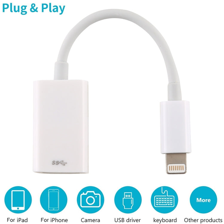 NK102 8針公轉單USB母埠相機轉接器，支援iOS 13.0及以上系統