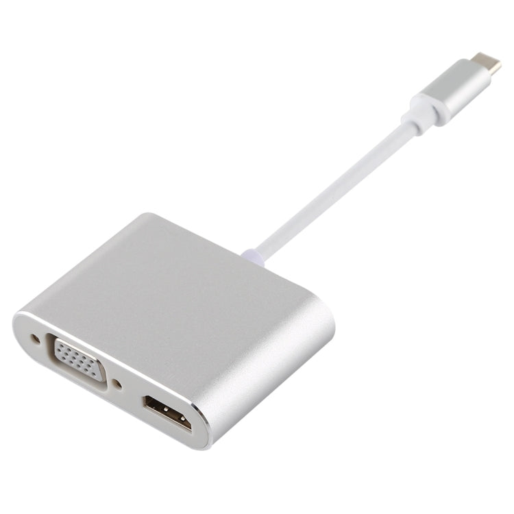 4 合 1 USB / Type-C 轉 4K HDMI + VGA + USB 3.0 介面多功能轉接器