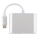 4 合 1 USB / Type-C 轉 4K HDMI + VGA + USB 3.0 介面多功能轉接器