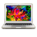 適用於MacBook Pro 13.3吋 (A1708) 及有Touch Bar (A1706) 筆電TPU+PC折疊防震保護殼附支架，適用於MacBook Pro 13.3吋有Touch Bar