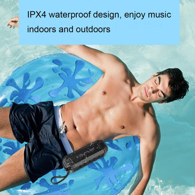 awei Y280 IPX4 藍牙喇叭行動電源，強化低音，內建麥克風，支援 FM / USB / TF 卡 / AUX，Y280