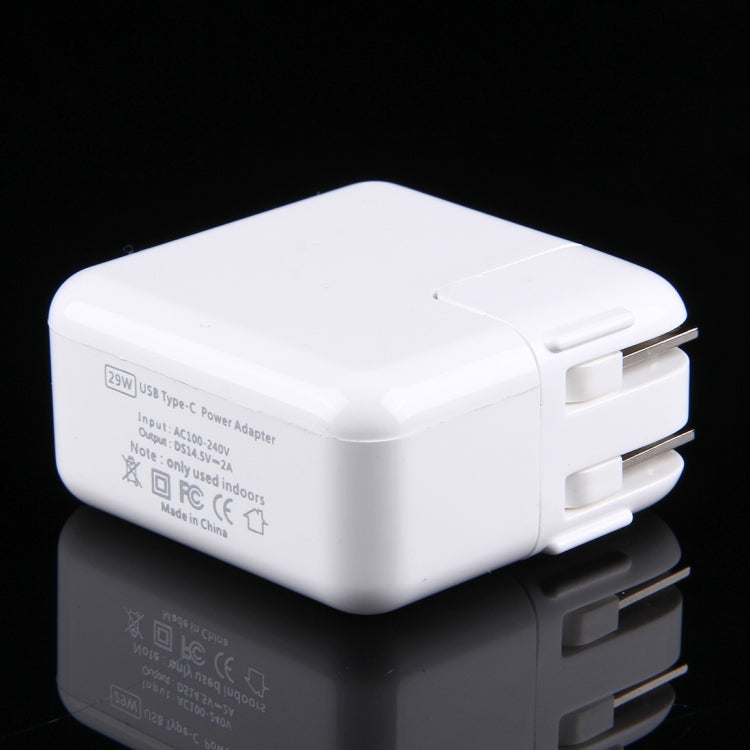 29W USB-C / Type-C 3.1埠電源充電器適配器，美國插頭
