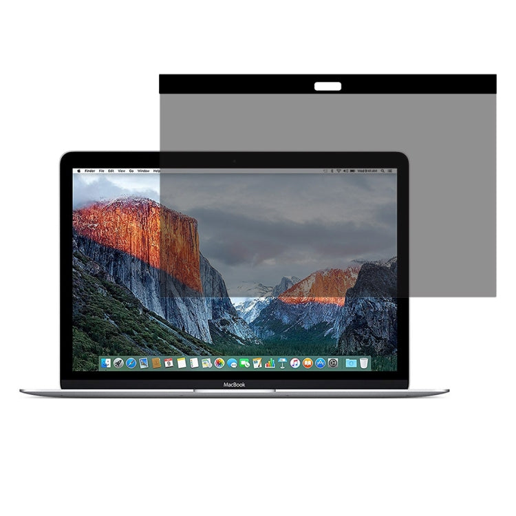 MacBook Retina 12 吋 (A1534) 磁吸式隱私防眩 PET 螢幕保護膜，Retina 12 (A1534)