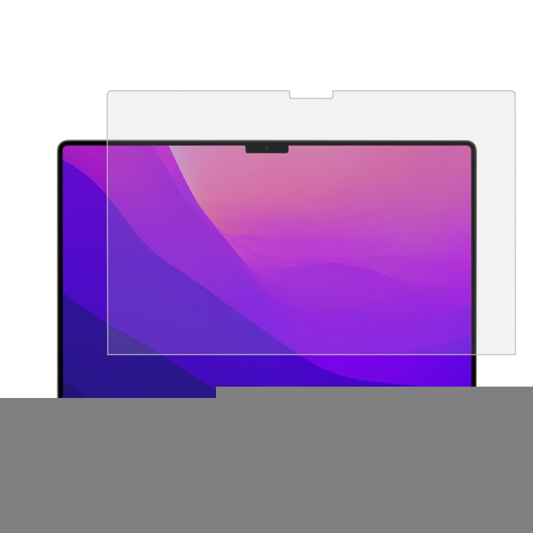 9H 筆記型電腦螢幕防爆鋼化玻璃保護膜，適用於 MacBook Pro 16.2 吋 A2485/M5 2026，適用於 MacBook Pro 16.2 吋 A2485/A2780/M5 2026（1片裝）