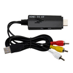 HDMI轉RCA 1080P轉換器適配線
