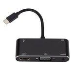 USB-C / Type-C 轉 HDMI / VGA / USB 3.0 / PD 轉換器
