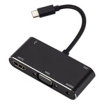 USB-C / Type-C 轉 HDMI / VGA / USB 3.0 / PD 轉換器