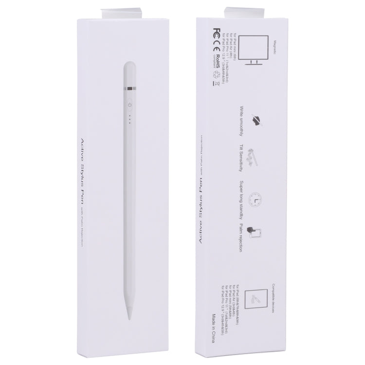 P7-2 主動電容式觸控筆，具備手掌拒識功能，適用於 2018 年後版本 iPad，P7-2 / 8 Pin