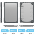適用於 MacBook Pro 16 吋 A2141（2019）PC + TPU 雙色筆電保護殼