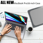 適用於 MacBook Pro 16 吋 A2141（2019）PC + TPU 雙色筆電保護殼