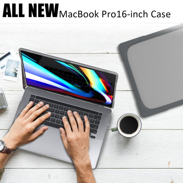 適用於 MacBook Pro 16 吋 A2141（2019）PC + TPU 雙色筆電保護殼