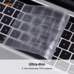 ENKAY TPU 鍵盤保護膜，適用於 MacBook Pro 13.3 吋 A1706 / A1989 / A2159 及 Pro 15.4 吋 A1707 / A1990（含 Touch Bar），美版