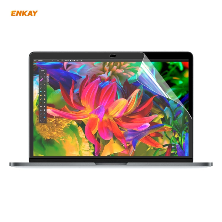 ENKAY 高清 PET 螢幕保護貼，適用於 MacBook Pro 15.4 吋 A1707（2016 - 2017）/ A1990（2018），適用於 MacBook Pro 15.4 吋 A1707（2016 - 2017）/ A1990（2018）