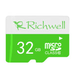 Richwell 32GB 高速 Class 10 Micro SD(TF) 記憶卡，32GB