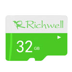 Richwell 32GB 高速 Class 10 Micro SD(TF) 記憶卡，32GB