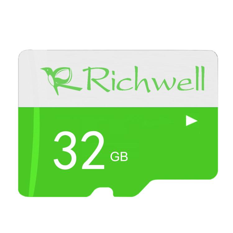 Richwell 32GB 高速 Class 10 Micro SD(TF) 記憶卡，32GB