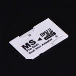 CR-5400 雙槽 Micro SDHC(TF) 轉 MS PRO Duo 轉接器，總支援容量：64GB，CR-5400