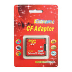 Micro SD 轉 CF Compact Flash 記憶卡轉接器，1 插槽，1 插槽