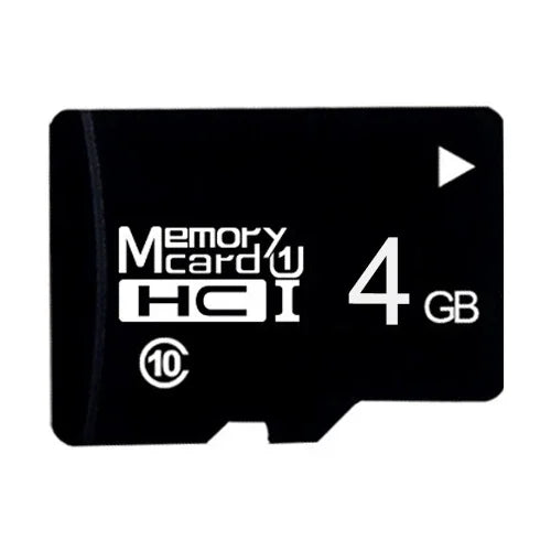 4GB 高速 Class10 黑色 TF(Micro SD) 記憶卡, 4GB