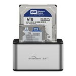 Blueendless 2.5 / 3.5吋SATA USB 3.0雙槽離線拷貝硬碟座