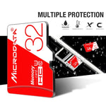 MICRODATA 32GB 高速 U1 紅白色 TF(Micro SD) 記憶卡, 32GB