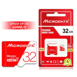 MICRODATA 32GB 高速 U1 紅白色 TF(Micro SD) 記憶卡, 32GB