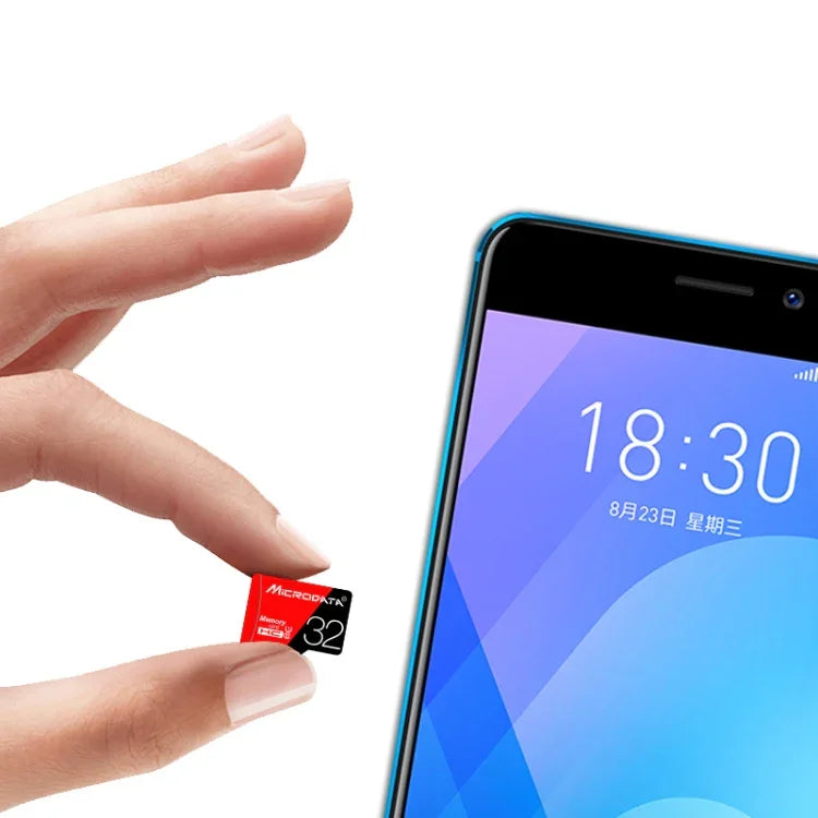 MICRODATA 128GB 高速 U3 紅黑色 TF(Micro SD) 記憶卡, 128GB