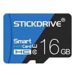 STICKDRIVE 16GB 高速 U1 藍黑色 TF(Micro SD) 記憶卡, 16GB