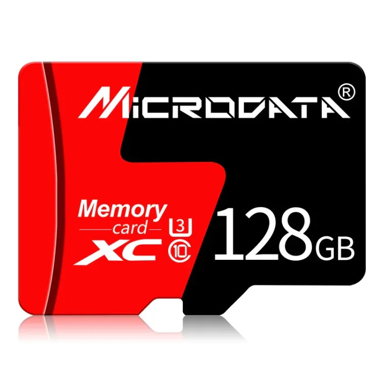 MICRODATA 128GB U3 紅黑色 TF(Micro SD) 記憶卡, 128GB