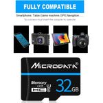 MICRODATA 128GB U3 藍線黑色 TF（Micro SD）記憶卡，128GB