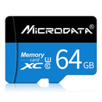 MICRODATA 64GB U3 藍黑色 TF（Micro SD）記憶卡，64GB