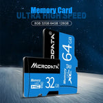 MICRODATA 64GB U3 藍黑色 TF（Micro SD）記憶卡，64GB
