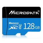 MICRODATA 128GB U3 藍黑色 TF（Micro SD）記憶卡，128GB