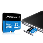 MICRODATA 128GB U3 藍黑色 TF（Micro SD）記憶卡，128GB