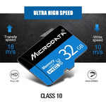 MICRODATA 128GB U3 藍黑色 TF（Micro SD）記憶卡，128GB