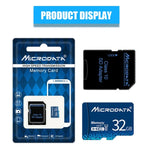 MICRODATA 32GB U1 藍色 TF（Micro SD）記憶卡，32GB